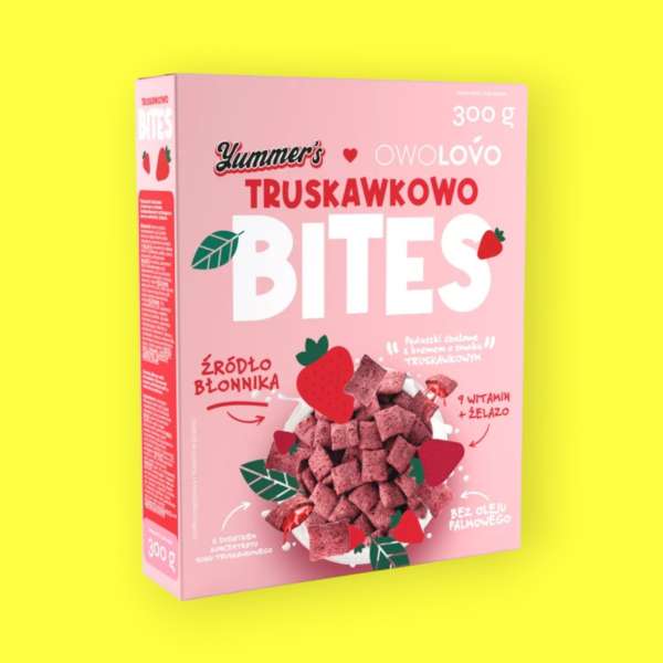 Yummer's Töltött Gabonapárna 9 vitaminnal+Vas Eper ízű 300 g