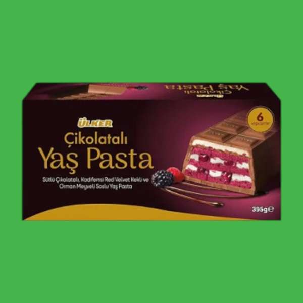 Ülker Chocolate Cake with Red Velvet and Wild Berries 395 g